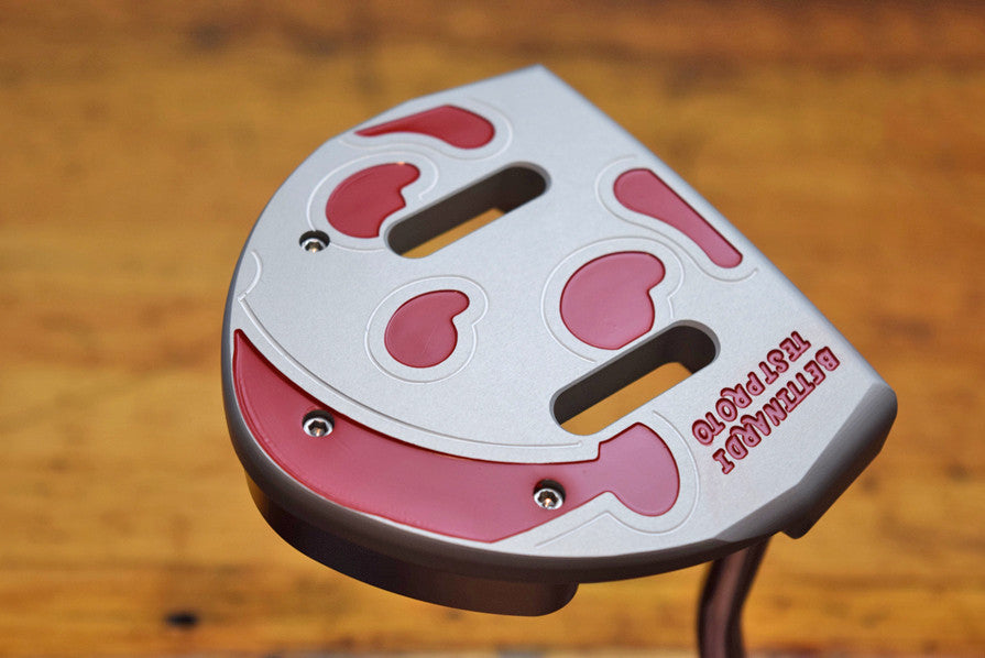 Silver and Red Bettinardi Kool Aid iNOVAi