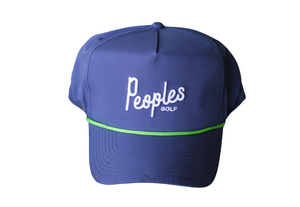 Peoples Golf Blue Rope Hat