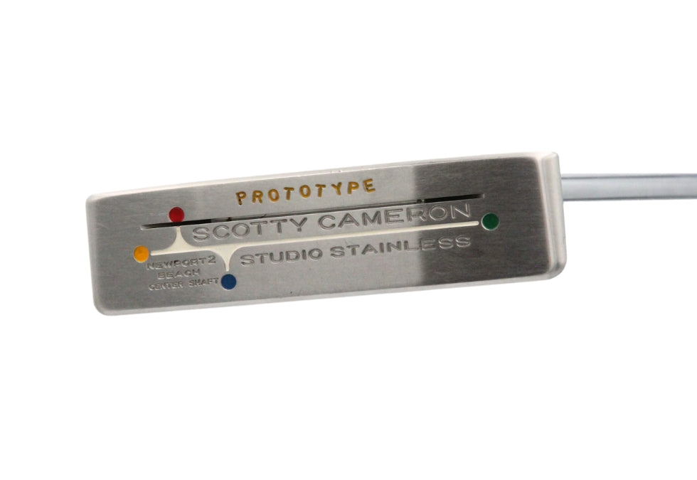 Scotty Cameron Studio Stainless Newport 2 Prototype Center