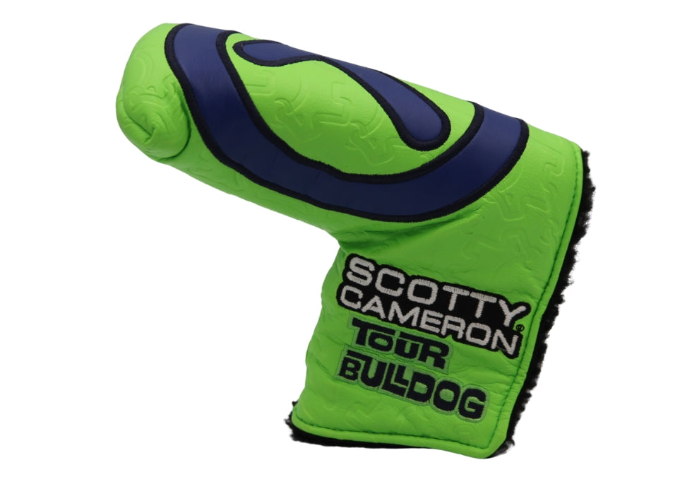 Scotty Cameron Circle T Lime Green Tour Bulldog Blade Headcover