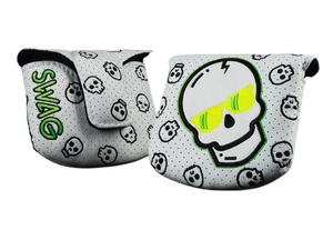 Swag Golf "Ecto Flare Skull" Mallet Headcover