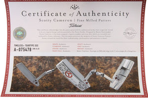 Scotty Cameron Circle T Tourtype Timeless+ 34"