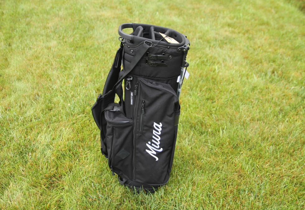 Miura Modern Script Trouper Bag - Black - Tour Stock Putters