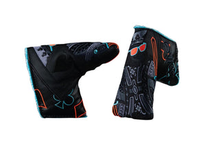 Swag Golf "Teal Eclipse King" Blade Headcover