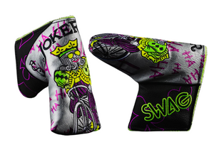 Swag Golf's "DEFACED BICYCLE JOKER KING" Blade Cover