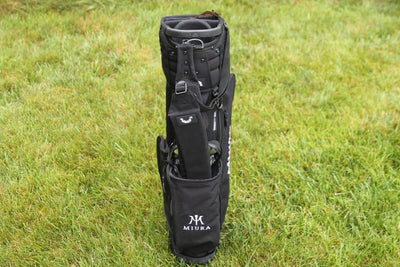 Miura Modern Script Trouper Bag - Black - Tour Stock Putters