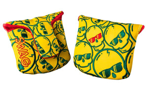 Swag Golf "AUGUSTA CONCENTRIC SKULLS" Mallet Headcover