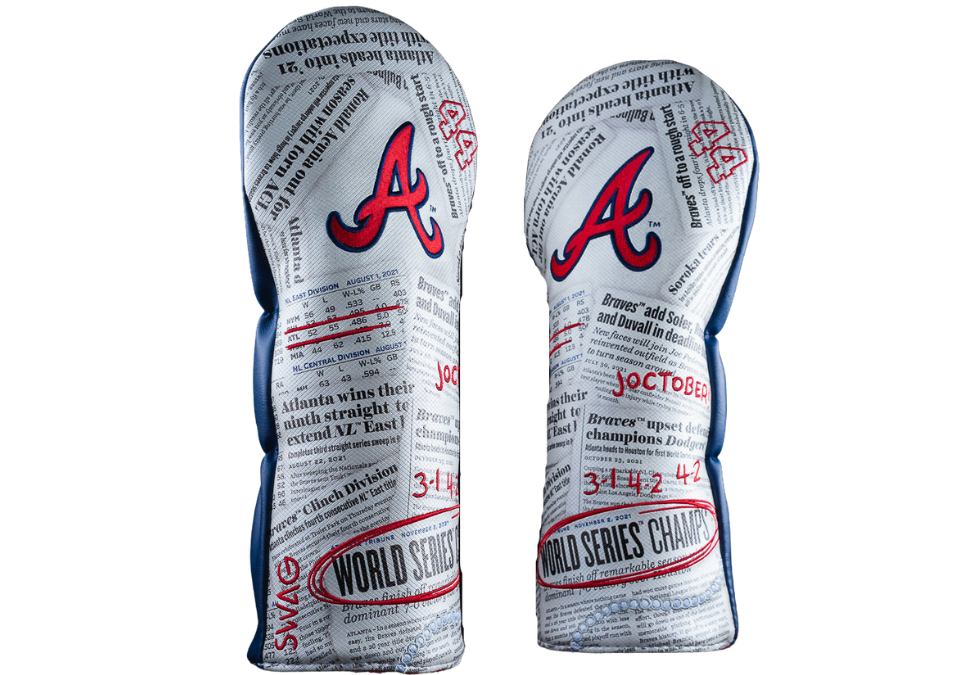 Braves World Series Champs Driver Cover